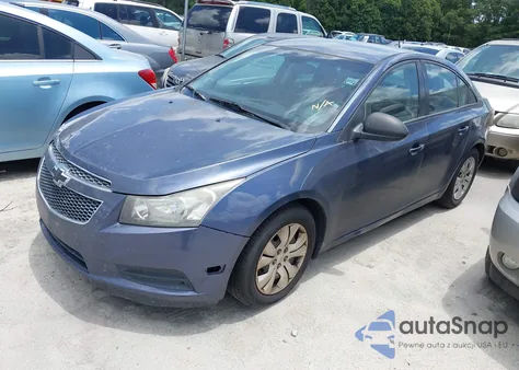 2014 Chevrolet Cruze Ls Auto from USA, damaged, VIN 1G1PA5SH0E7466854